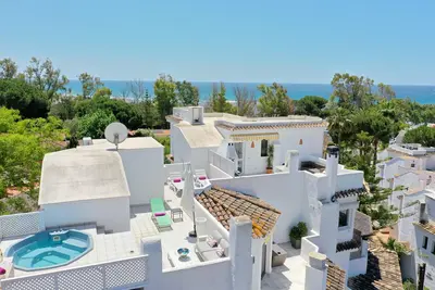 Five-Bedroom Frontline Beach Penthouse in Elviria