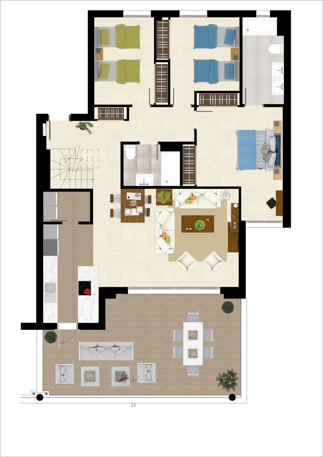 Penthouse in Nueva Andalucía