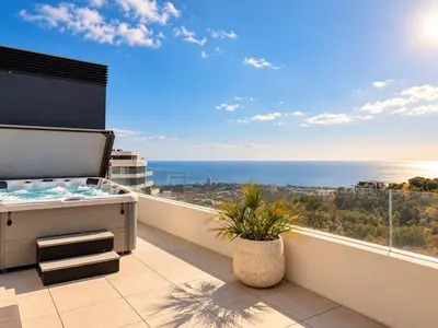 Panoramic Sea View Penthouse in Los Monteros