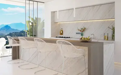 Sea View Villa in El Madroñal with 992 m² Built