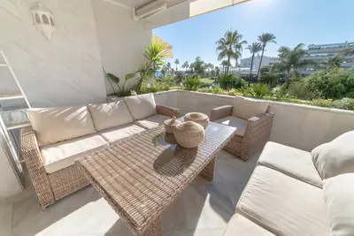 Renovated Apartment in Marbella on the Beachfront