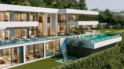 Sea View 6 Bedroom Villa in El Madroñal