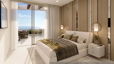 New Build Apartment in El Madroñal with Sea Views