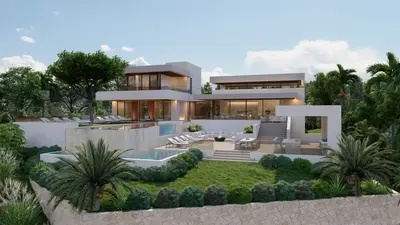 Panoramic Sea View New Build Villa in Nueva Andalucía