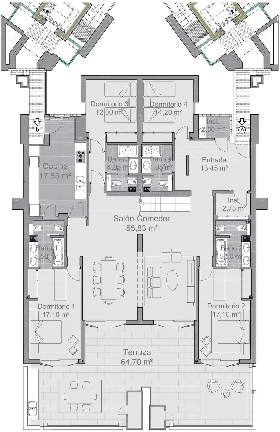 Penthouse Duplex in Estepona