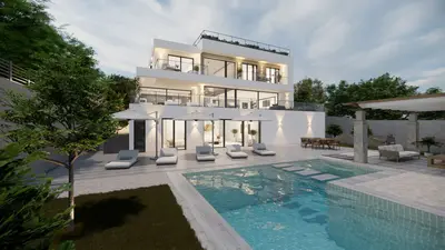 New Build Villa in Elviria with 801 m² Built Area