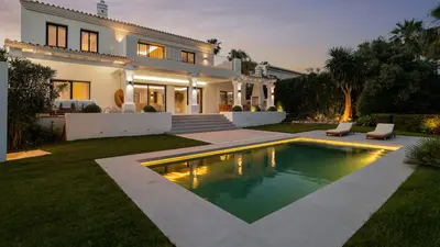 Panoramic Sea View Villa in Marbella with Private Pool